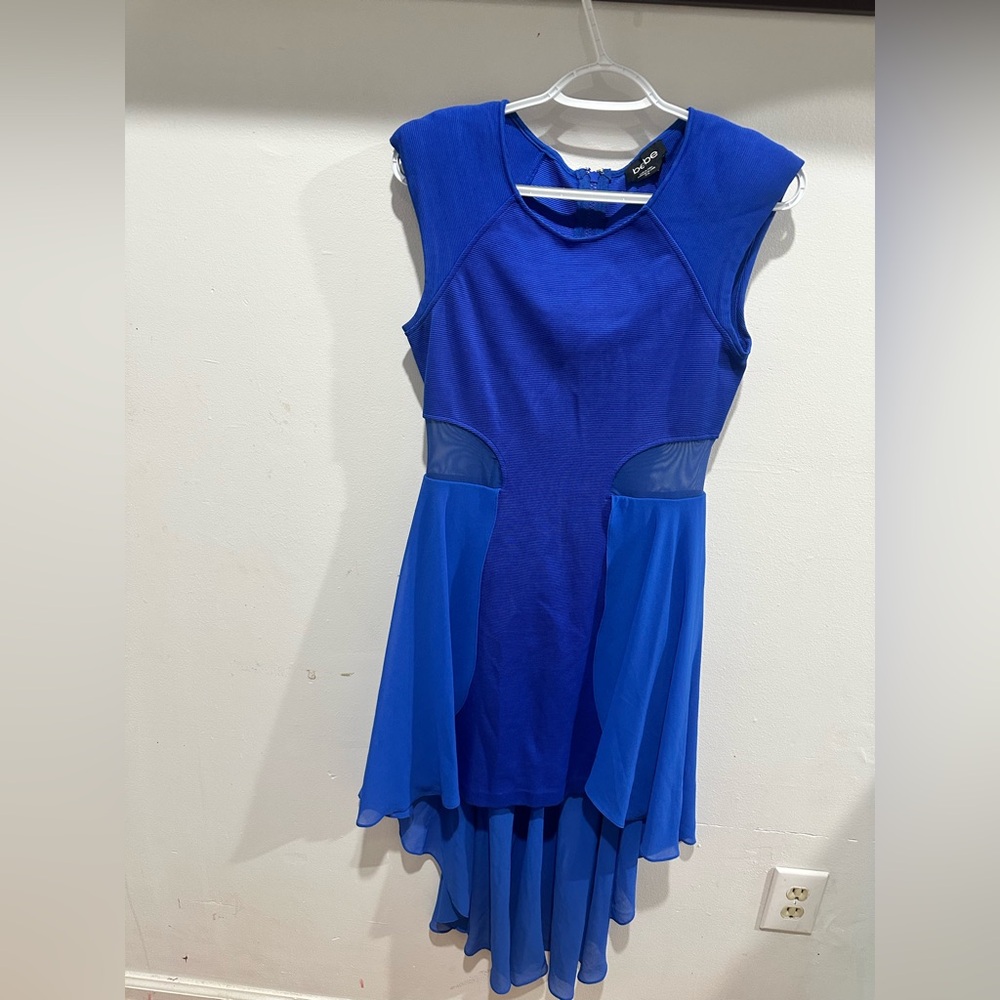 Bebe Royal Blue Ribbed Top - Picture 2 of 8